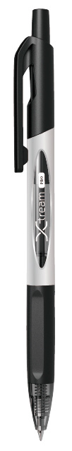 

Ручка шариков. автоматическая Deli X-tream EQ11-BK серый мет./черный d=0.7мм