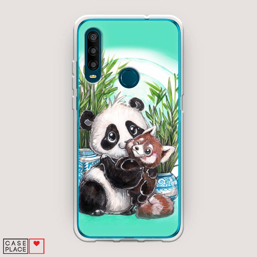 Чехол Awog на Alcatel 1SE (2020) / Алкатель 1SE (2020) Друзья зверята