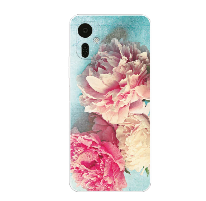 

Чехол Awog "Пионы new" для Tecno Camon 19 Neo, Разноцветный, 302350-8
