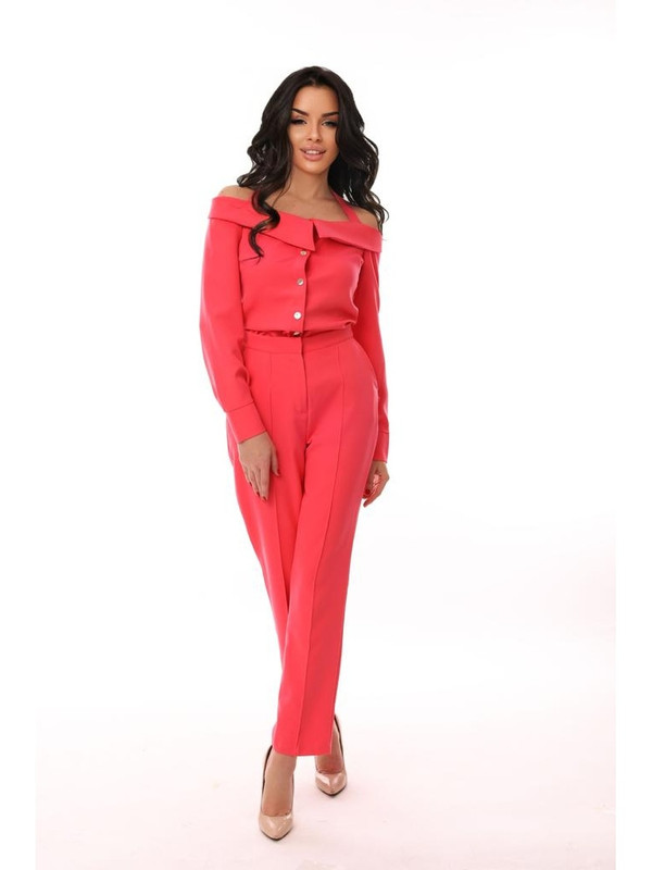 

Костюм женский DAZZLE STYLE Чокет розовый 46 RU, Чокет