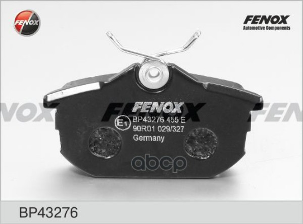 

Тормозные колодки FENOX задние BP43276