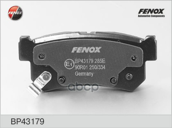 

Тормозные колодки FENOX задние BP43179