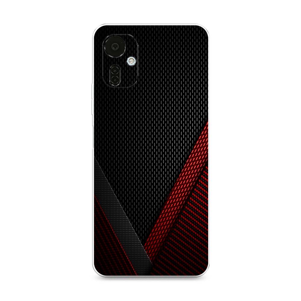 

Чехол Awog на Tecno Camon 19 Neo "Красный карбон", 302350-3