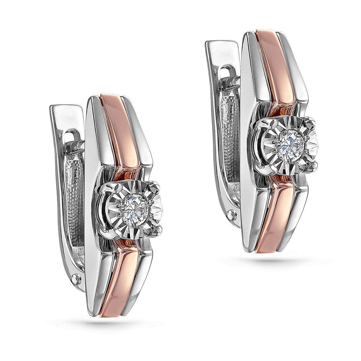 

Серьги из белого золота с бриллиантом Kabarovsky 12-11245-1000, 12-11245-1000