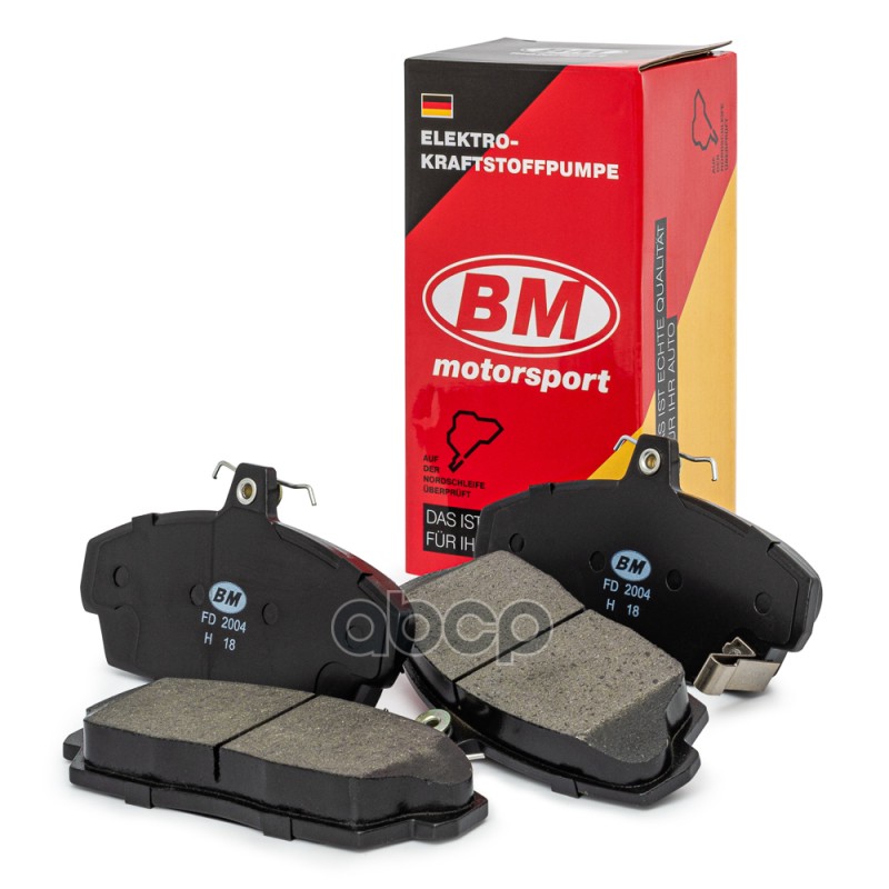

Колодки Передние Газ 3110221727523302 GazelleVolga Bm Fd 2004 BM-Motorsport арт. FD 2004
