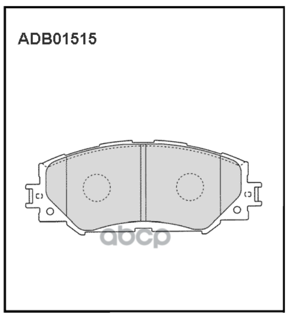 

Колодки Передние Toyota Auris 07-Corolla 06- Adb 01515 ALLIED NIPPON арт. ADB 01515