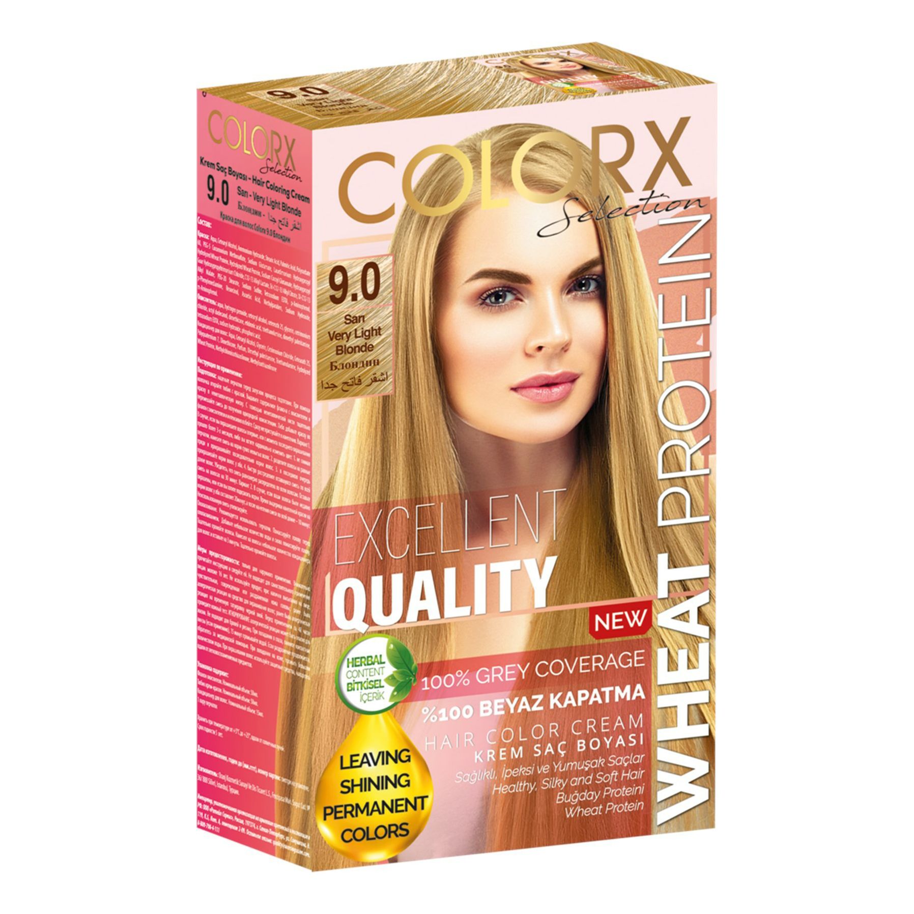 

Краска для волос Color-x 9.0 Блонд 115 мл