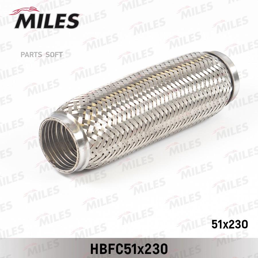 

MILES HBFC51X230 Труба гофрированная универсальная 51X230 усиленная