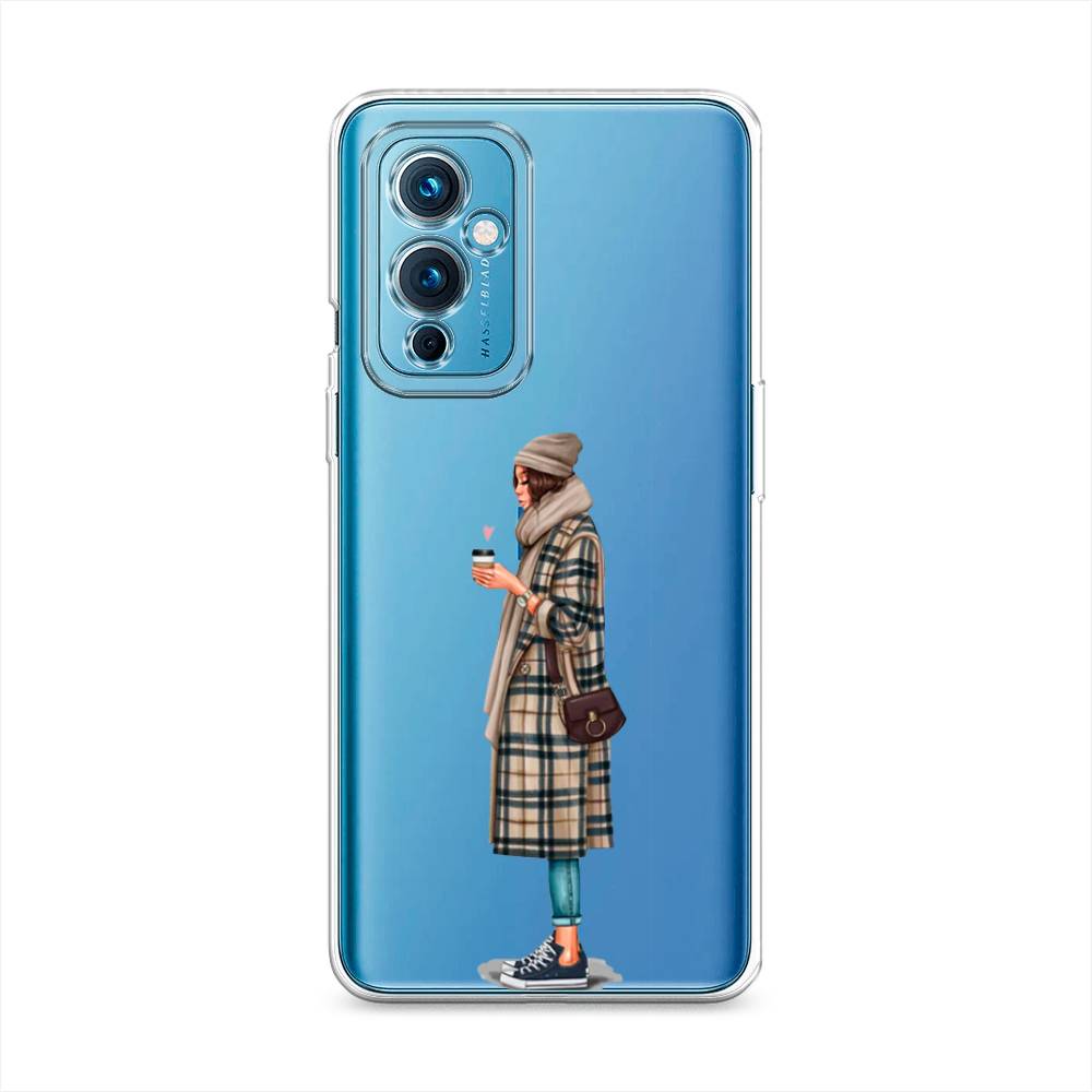 

Чехол на OnePlus 9 LE2110 "Утренний кофе", Коричневый;бежевый, 152750-6