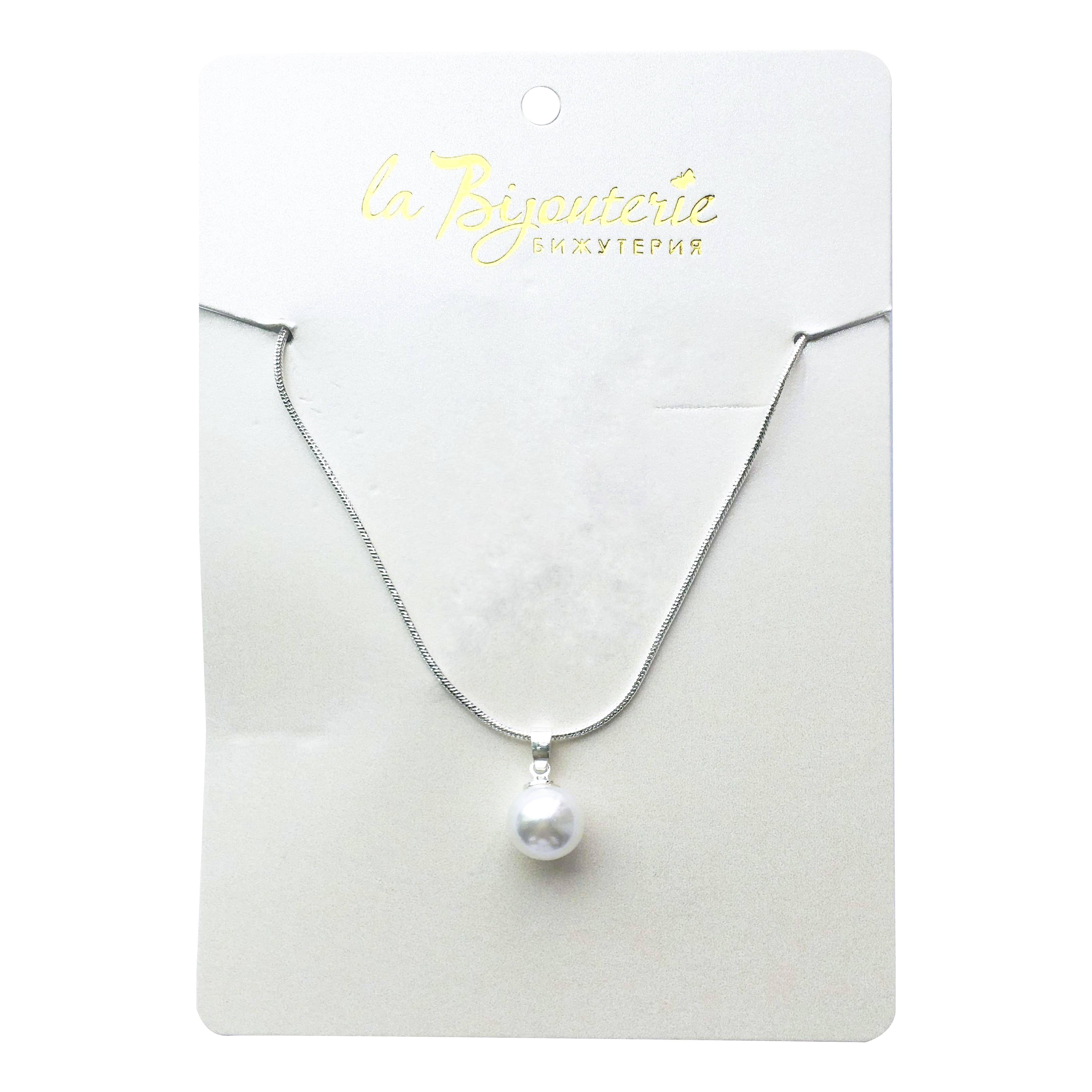 Подвеска из стали La Bijouterie, пластик