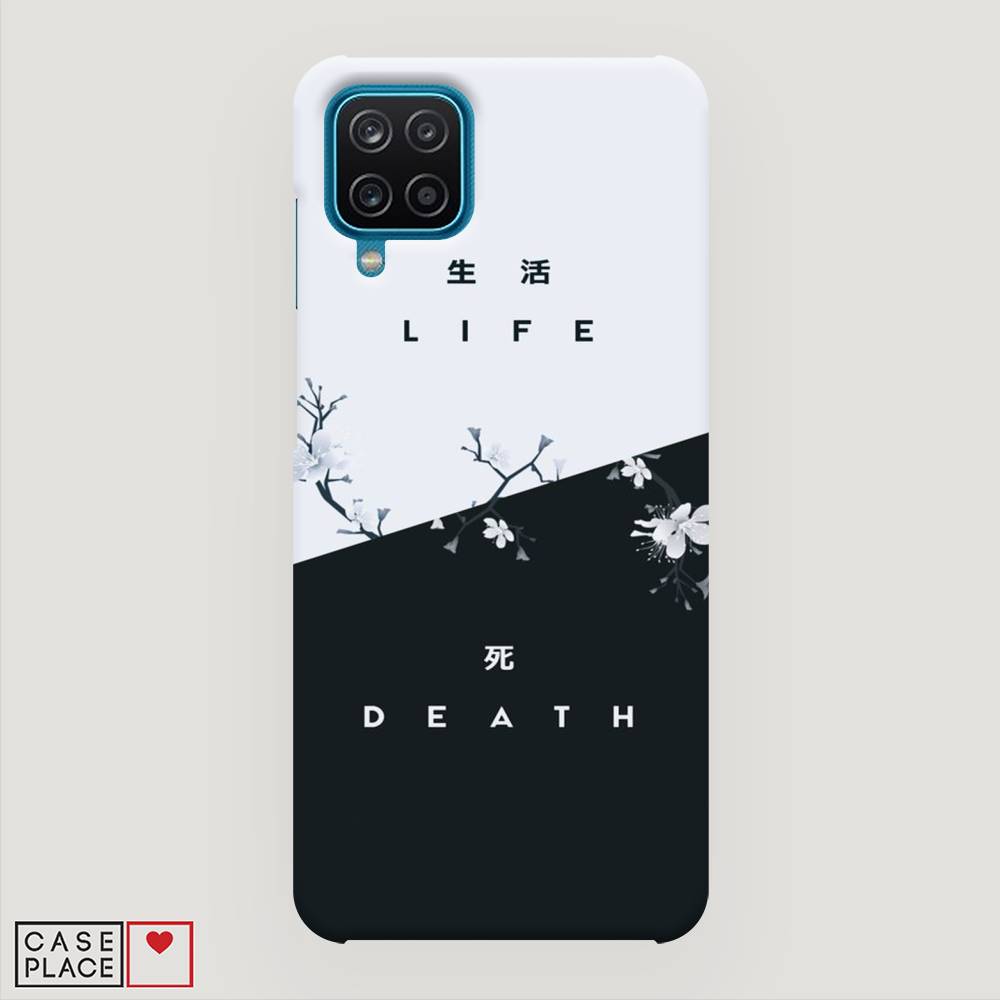 фото Пластиковый чехол "life and death" на samsung galaxy a12 awog