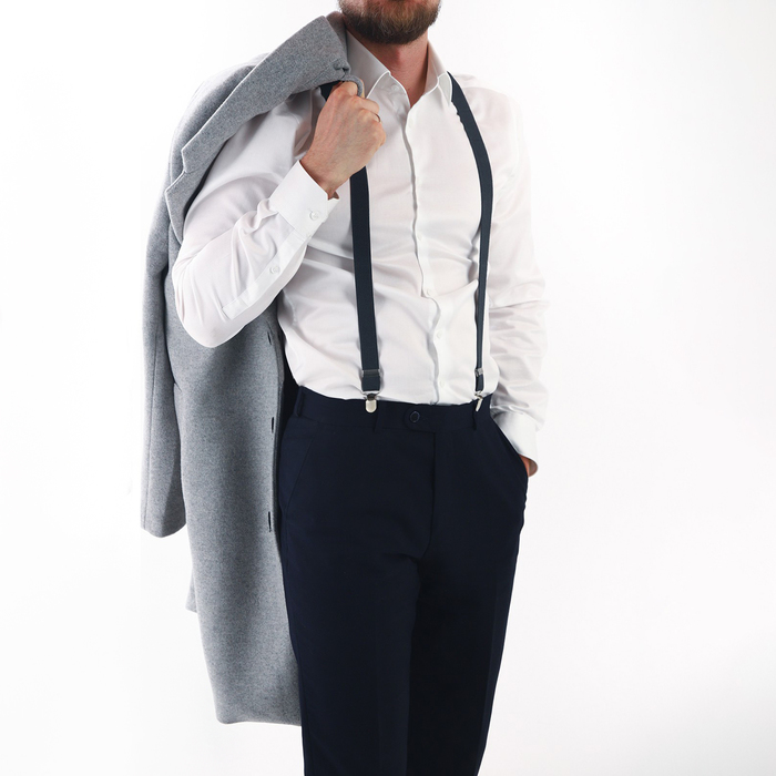 

Подтяжки унисекс NoBrand 1157721 серые, Серый, 1157721