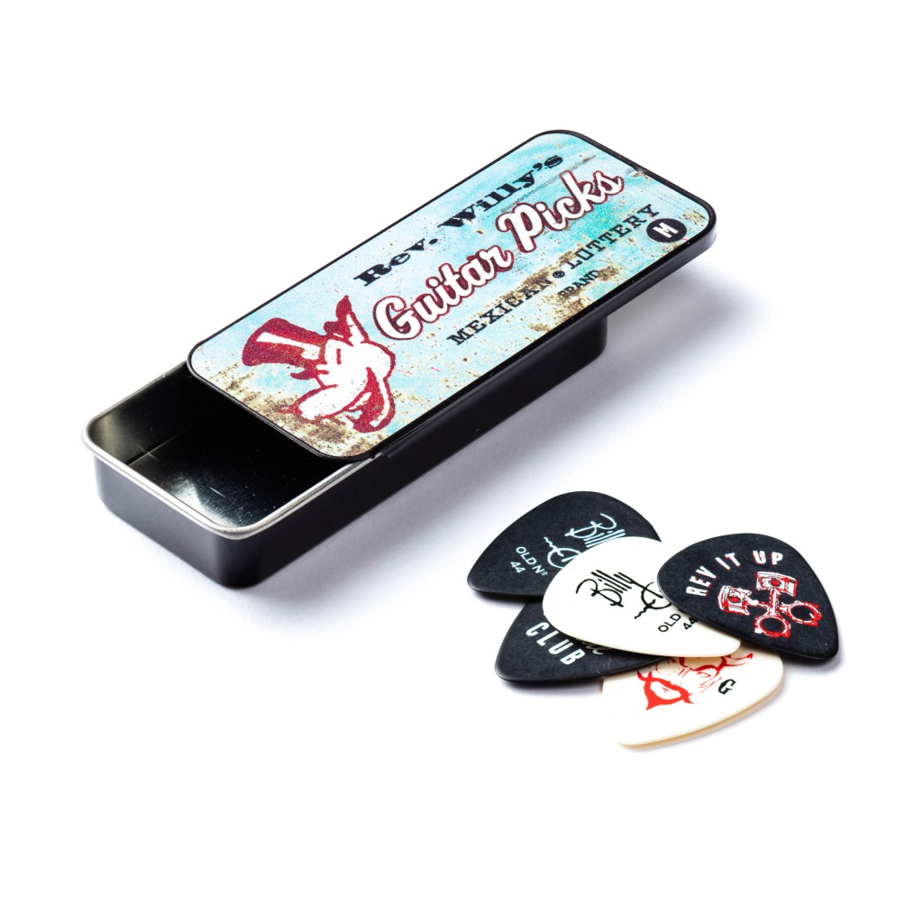 

RWT01L Rev Willy Медиаторы 6шт, тонкие, в коробочке, Dunlop, Разноцветный, RWT01L