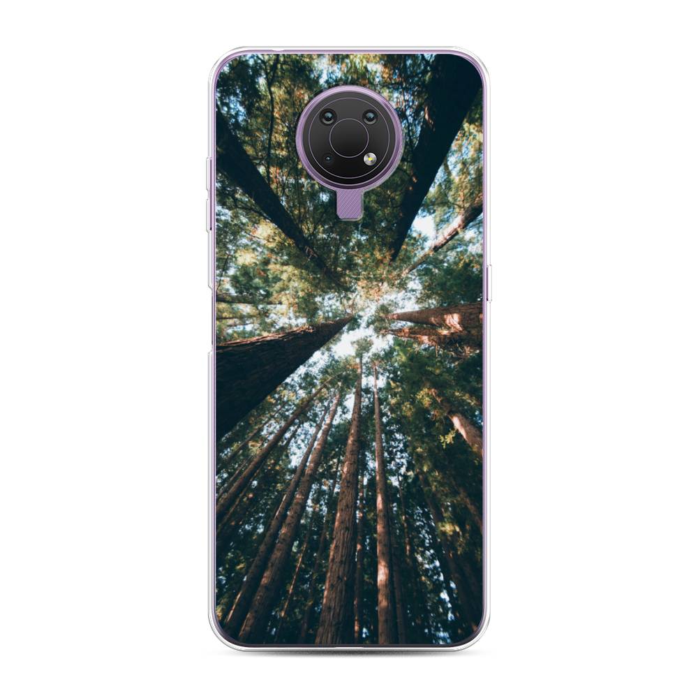 

Чехол Awog на Nokia G10 / Нокиа G10 "Лес 18", Зеленый;коричневый, 124050-4