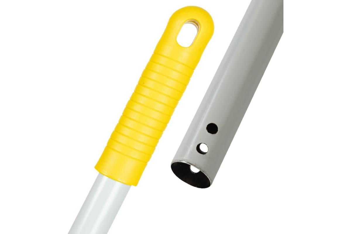 NV Алюминиевая рукоятка анодированная 140см желтый NV-147Y