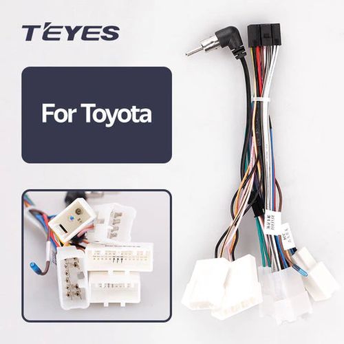 Провод UMS Teyes для подключения ШГУ Toyota 1989-2022 без CAN 2 вида мультируля
