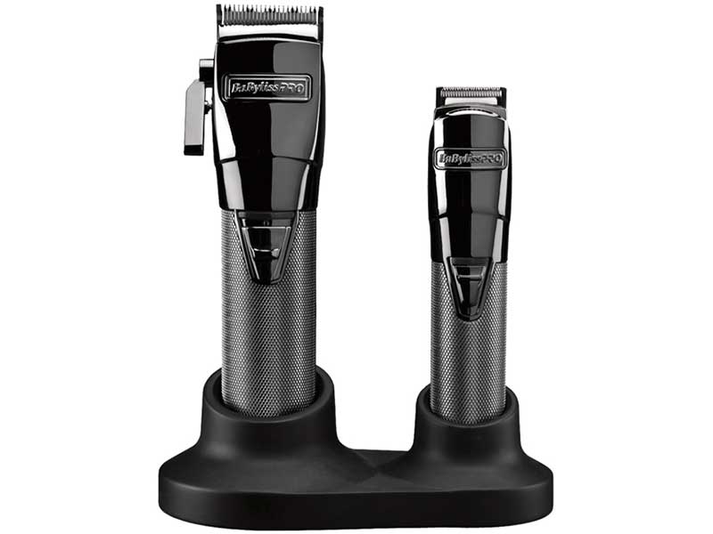 Машинка для стрижки волос BaByliss Pro FX8705E Grey 25pcs установить длинные пластиковые парикмахерские спиральная укладка волос пермь род парикмахерская салон инструмент