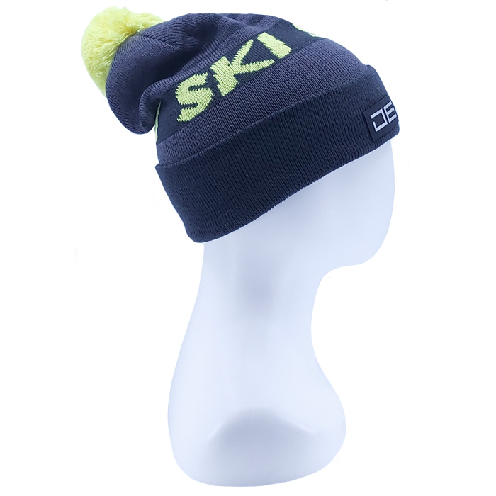 

Шапка DE Ski (серый/желтый), Синий, Ski