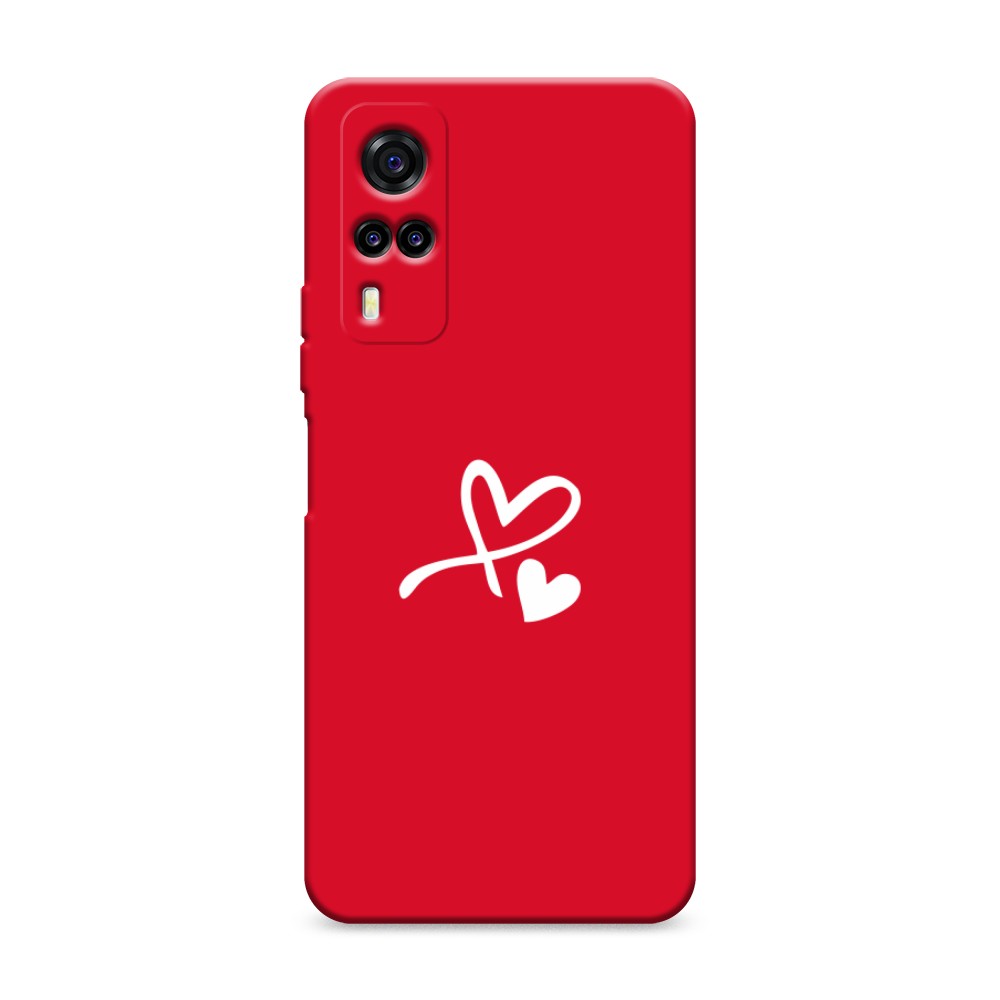 

Чехол Awog на Vivo Y31/Y53s 4G "Сердечко минимализм", Разноцветный, 263753-1