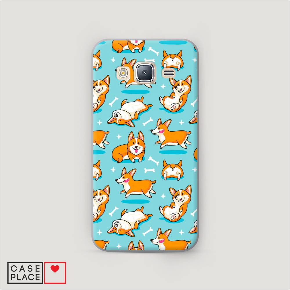

Чехол Awog "Веселые корги" для Samsung Galaxy J3 2016, 22440-1