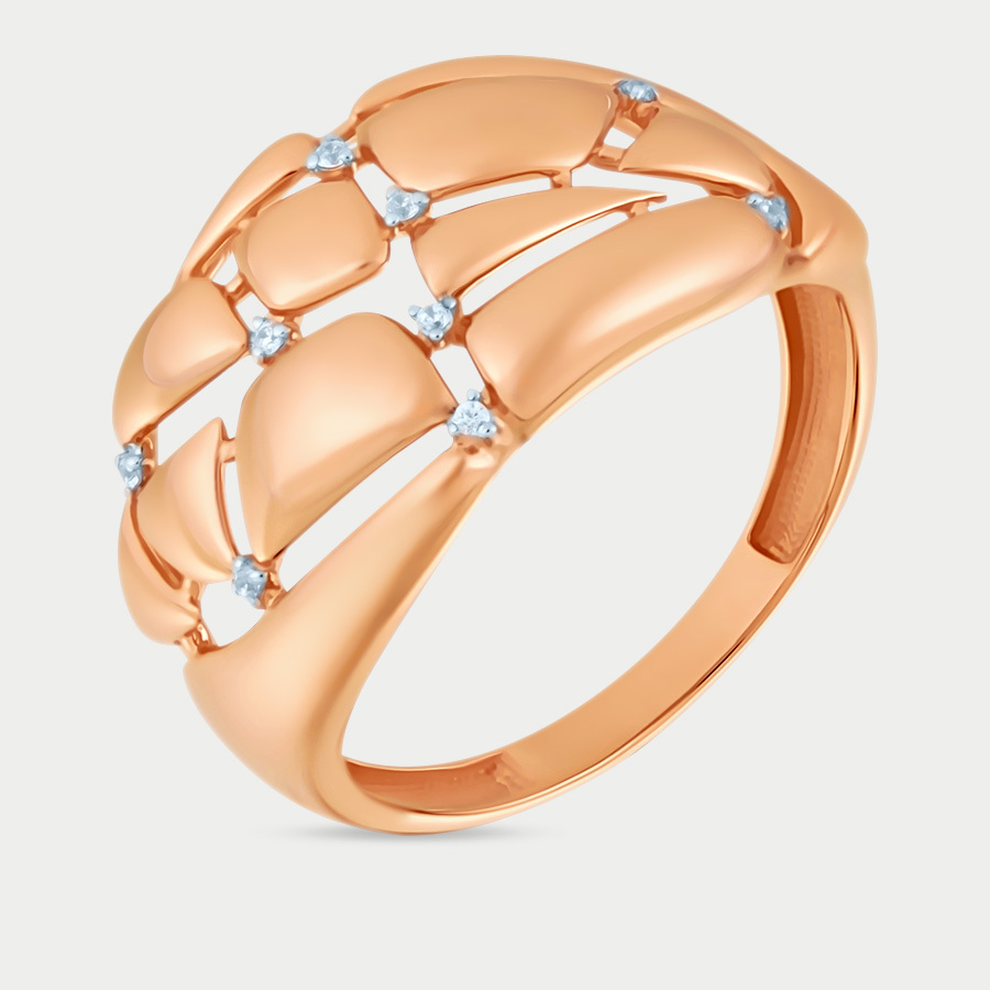 

Кольцо из золота с фианитом р., GOLD CENTER 011451-1102, 011451-1102