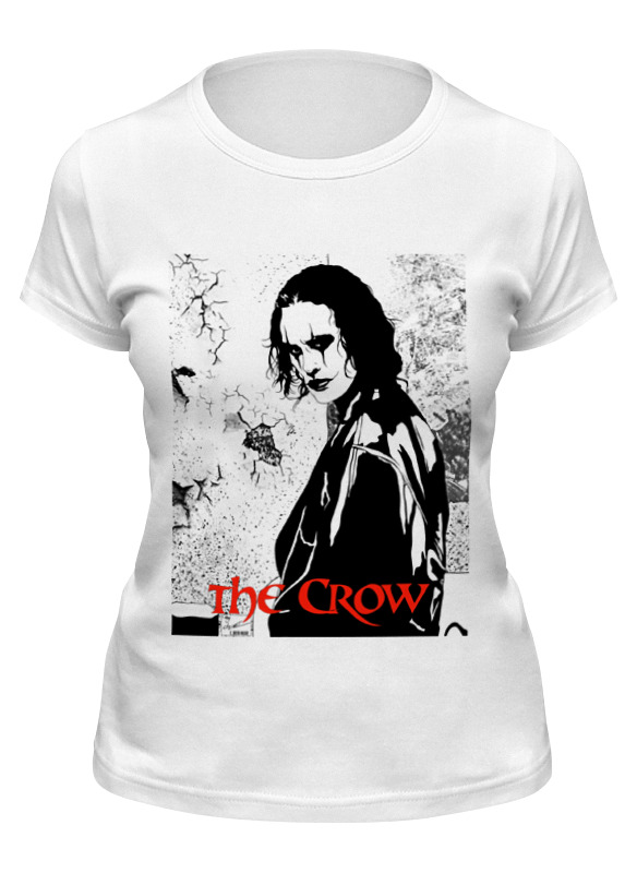 

Футболка женская Printio The crow белая XL, Белый, The crow