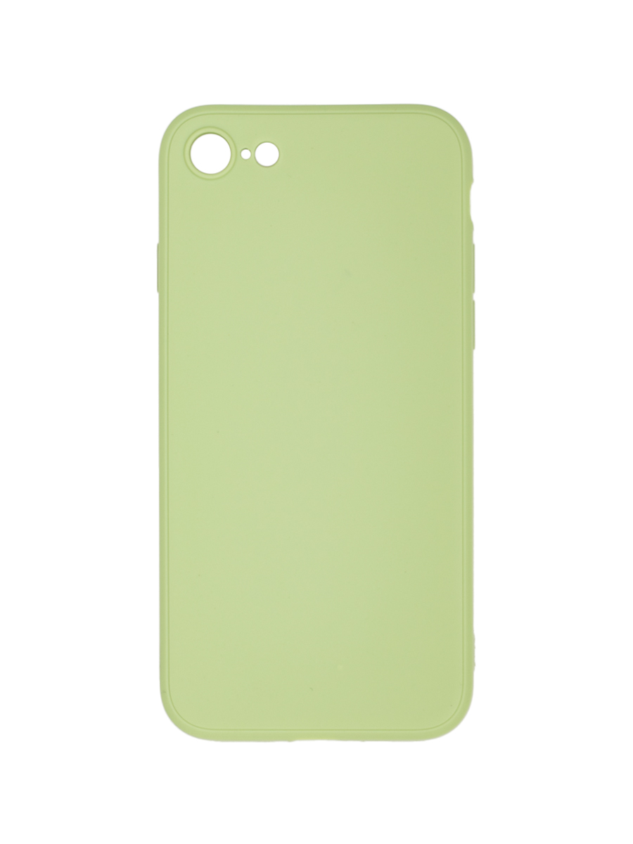 фото Чехол для apple iphone 7, 8, se 2020 с подкладкой из микрофибры противоударный оливковый zibelino
