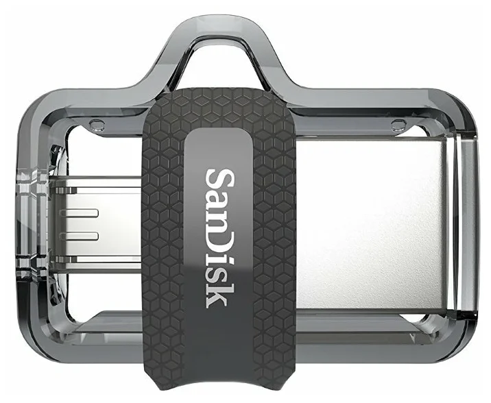 

Флешка SanDisk Ultra Dual Drive M3.0 16 ГБ Grey (SDDD3-016G-G46)