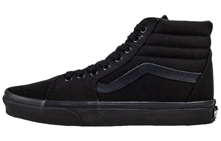 

Кеды унисекс Vans SK8 Unisex Trainers in Black черные 35 EU, Черный, SK8 Unisex Trainers in Black