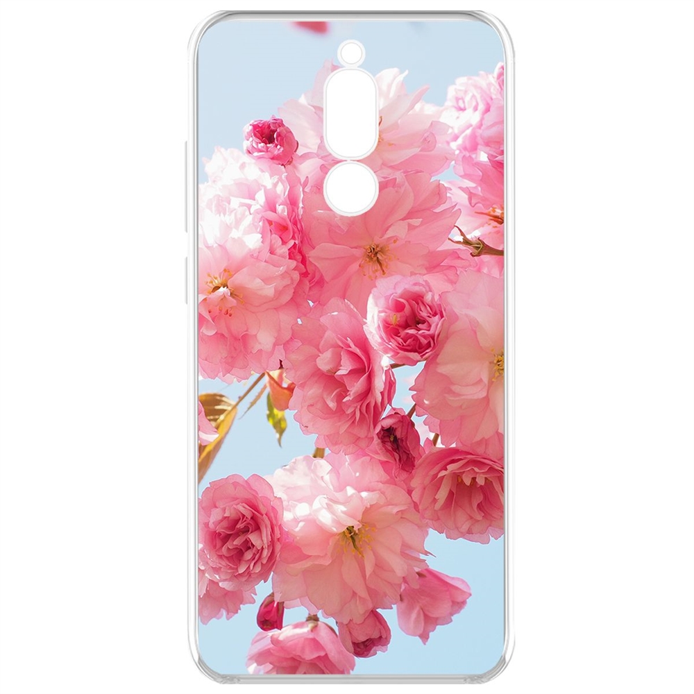 

Чехол-накладка Krutoff Clear Case Сакура для Xiaomi Redmi 8, Прозрачный