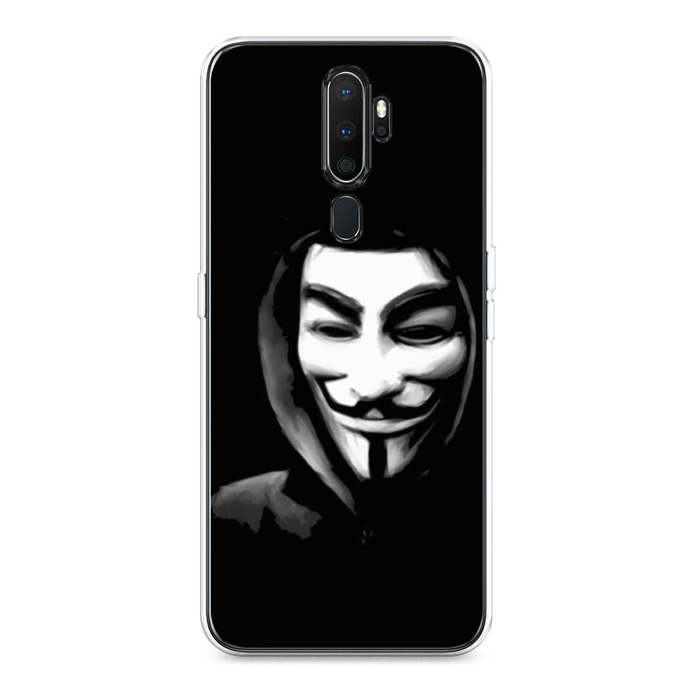 

Чехол Awog на Oppo A5/A9 2020 "Анонимус", Разноцветный, 251950-5