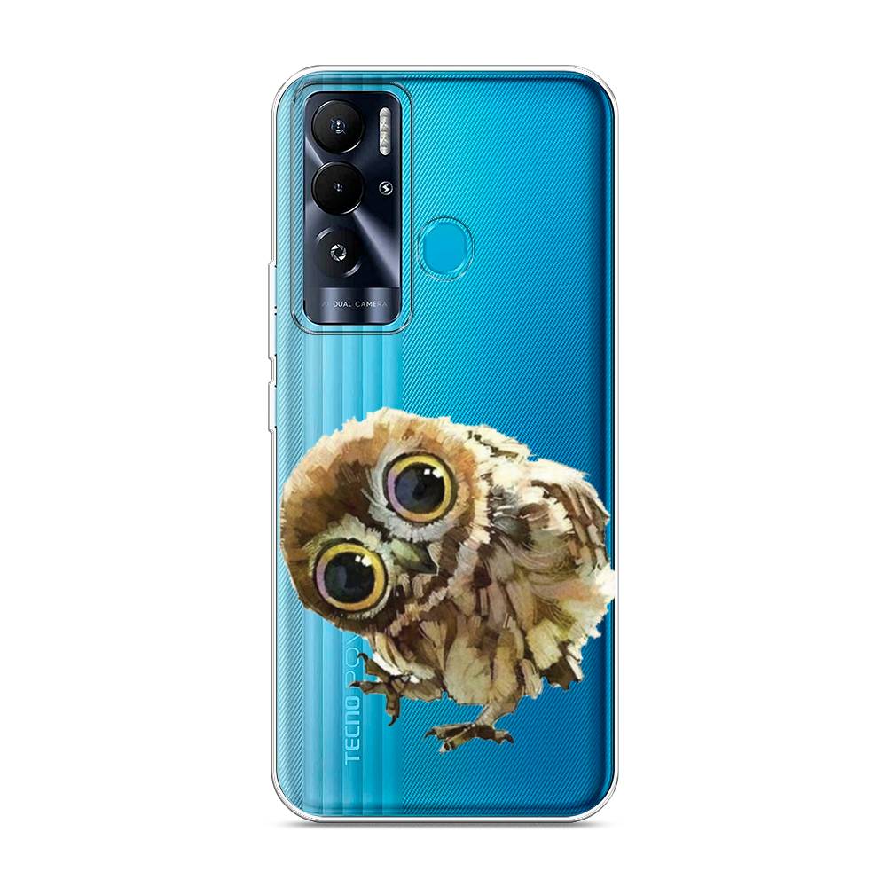 

Чехол Awog на Tecno Pova Neo "Любопытный совенок", 302150-1