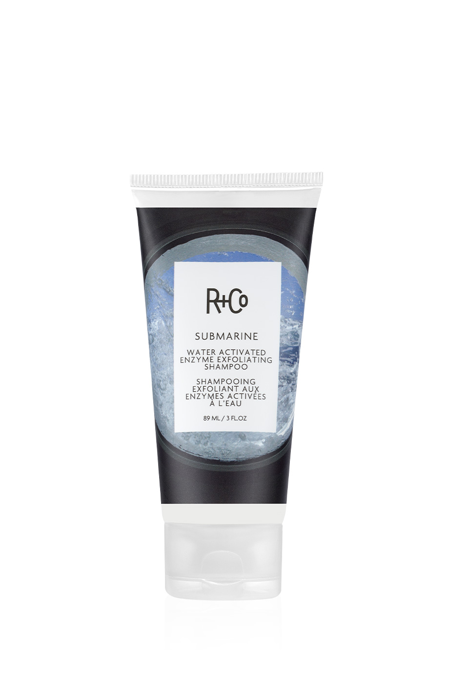 Шампунь-эксфолиант R+Co SUBMARINE Water Activated Enzyme Exfoliating Shampoo, 89 мл