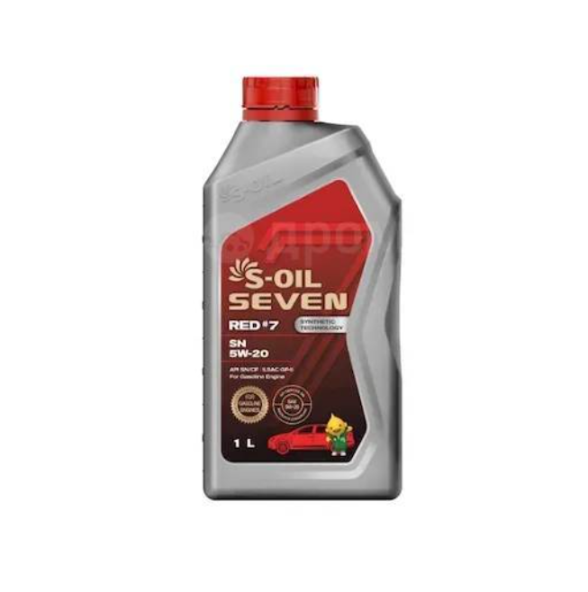 

Масло моторное S-OIL 7 RED #7 SP 5W-20 1 л. 1шт