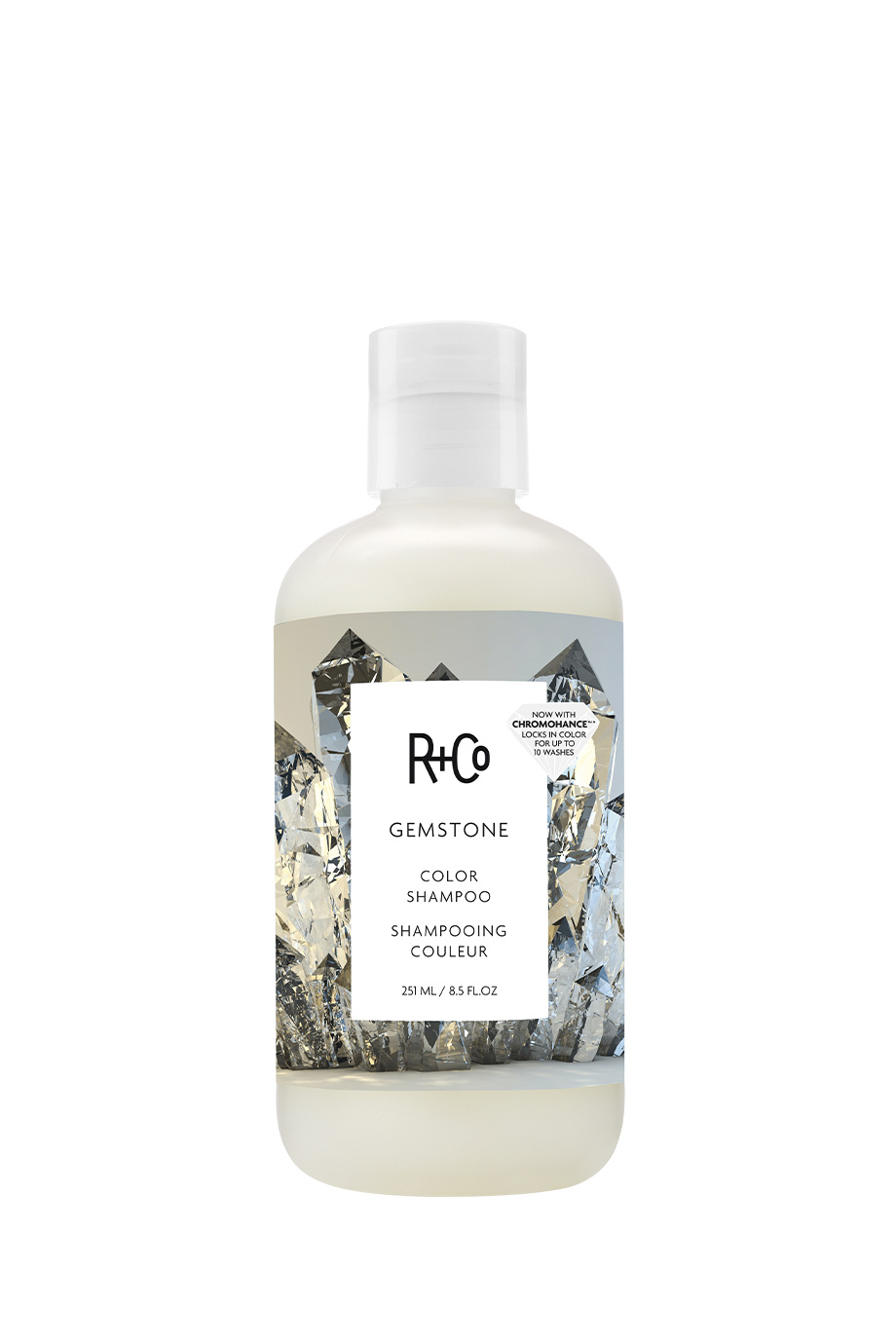 Шампунь R+Co GEMSTONE Color Shampoo для ухода за цветом с комплексом ChromoHance 251 мл