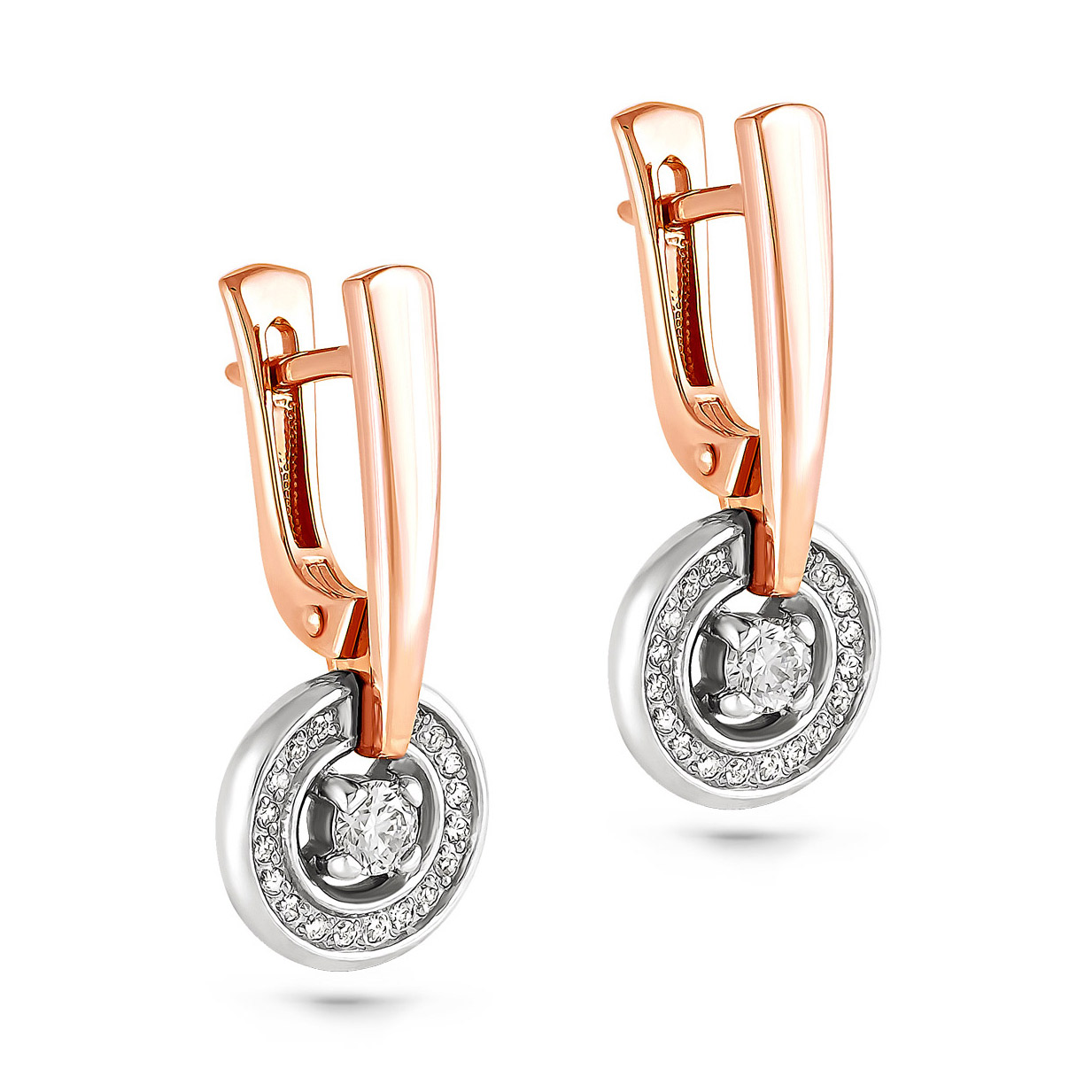 

Серьги из красного золота с бриллиантом Kabarovsky 12-0661-1000, 12-0661-1000