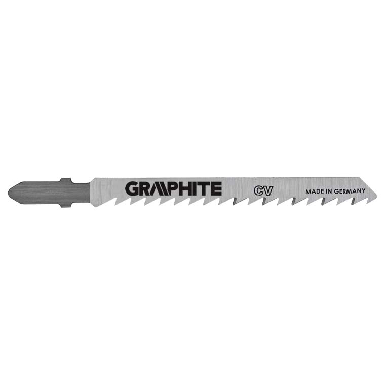 GRAPHITE Полотна для электролобзика, 6TPI, хвостовик T, набор 2 шт 57H761