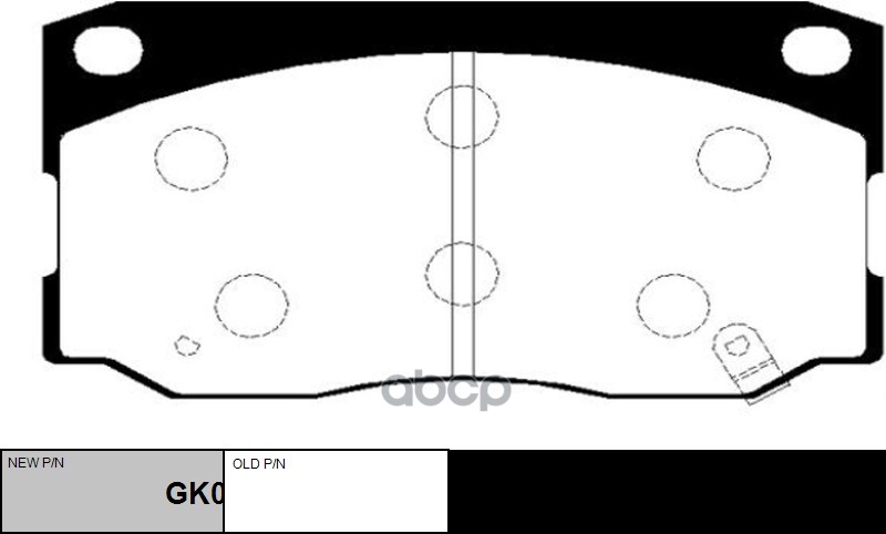 

Колодки Передние Hyundai Hd65,72,County Ctr Gk0482 CTR арт. GK0482