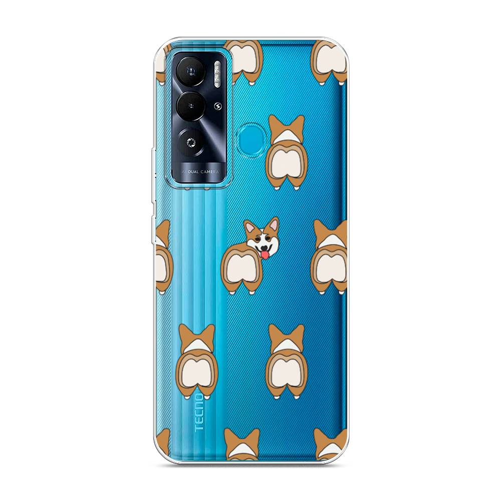 

Чехол Awog на Tecno Pova Neo "Милый корги фон", 302150-2