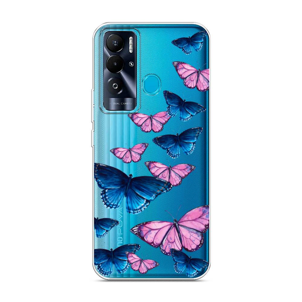 

Чехол Awog на Tecno Pova Neo "Полет бабочек", 302150-2