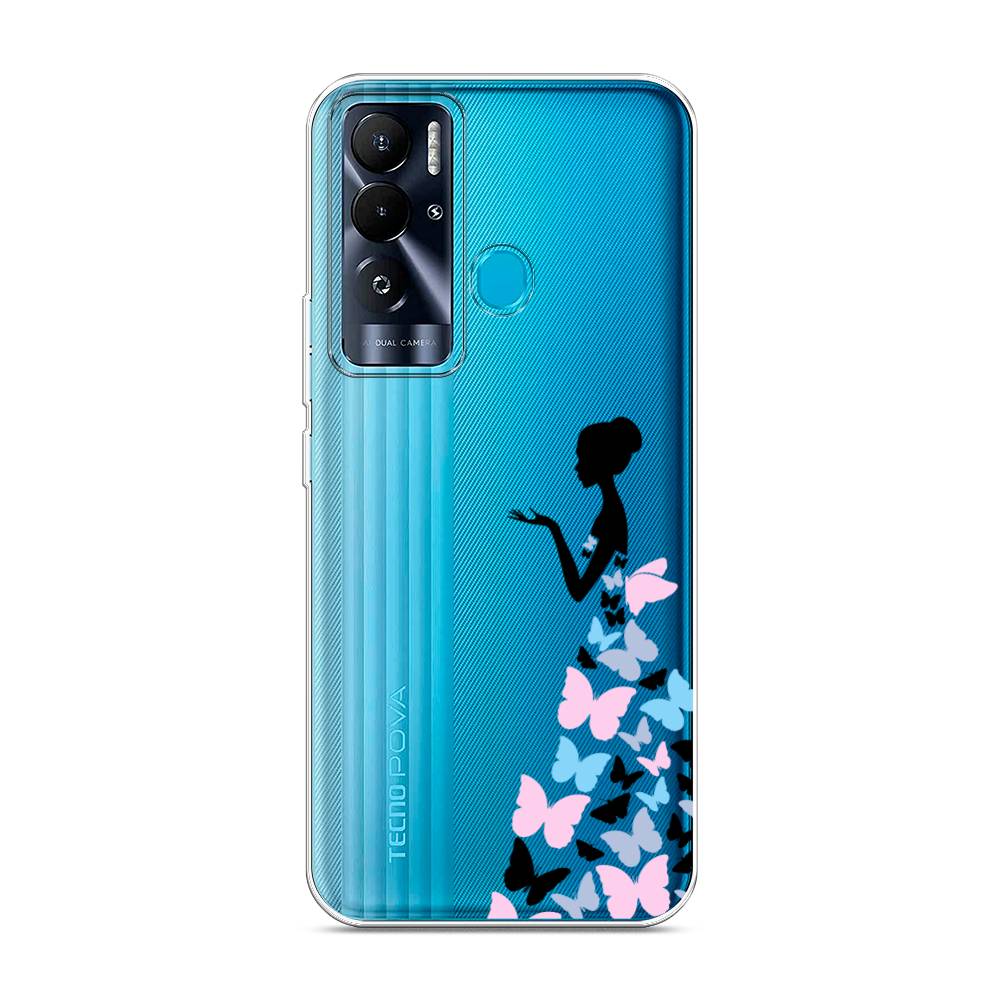 

Чехол Awog на Tecno Pova Neo "Платье из бабочек", 302150-1