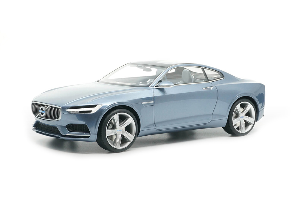 

Модель коллекционная DNA Collectibles Volvo concept coupe 2013 светло-голубой, Бирюзовый