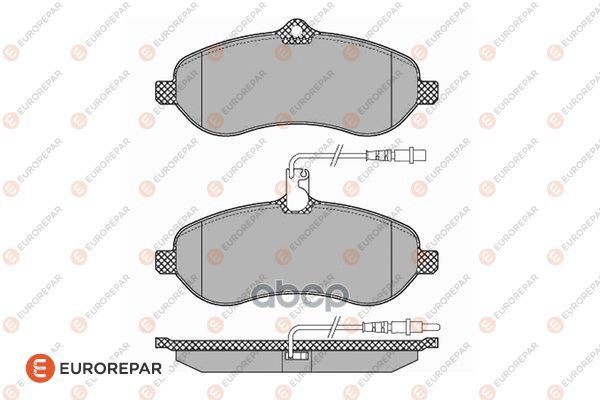 

Колодки Передние Eurorepar 1617279580 EUROREPAR 1617279580