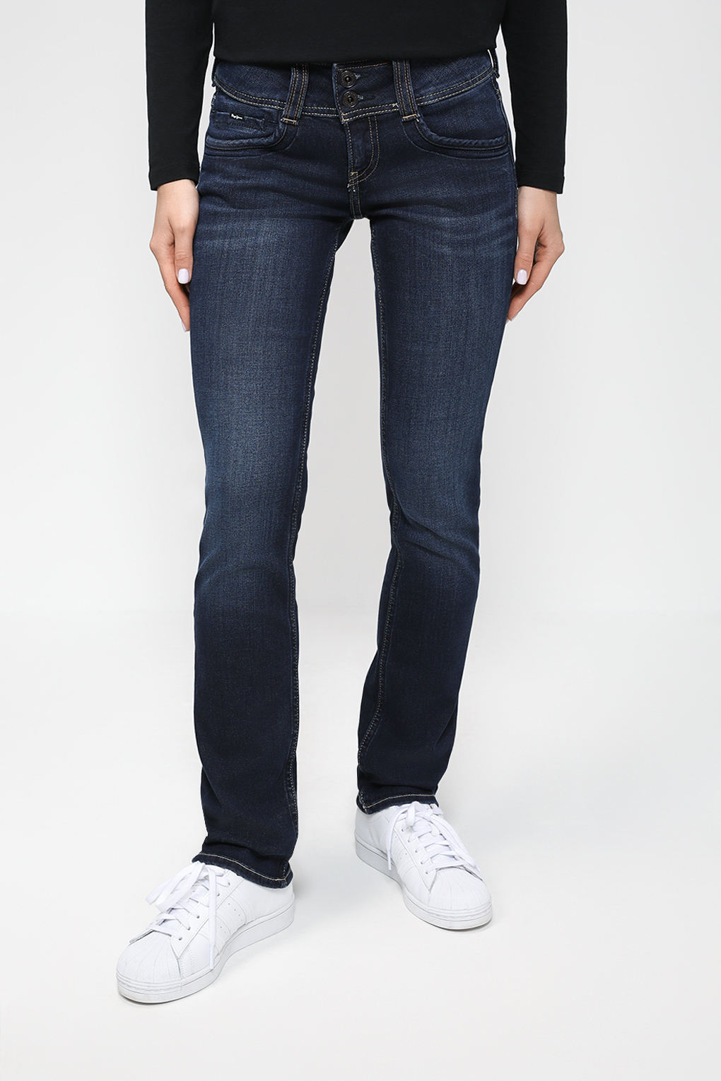 

Джинсы женские Pepe Jeans London PL204159H062 синие 27, Синий, PL204159H062