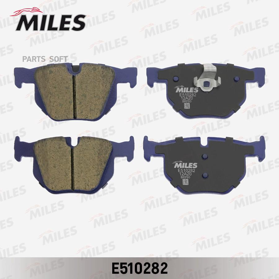 

Колодки тормозные BMW E60/E61 задние Ceramic MILES E510282