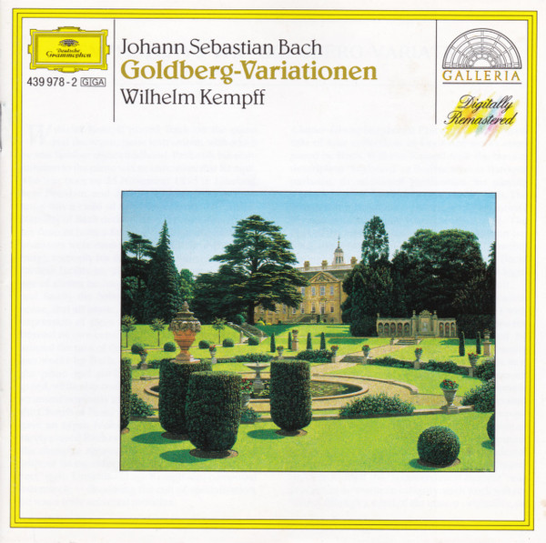 

Bach: Goldberg-Variationen. Kempff (1 CD)