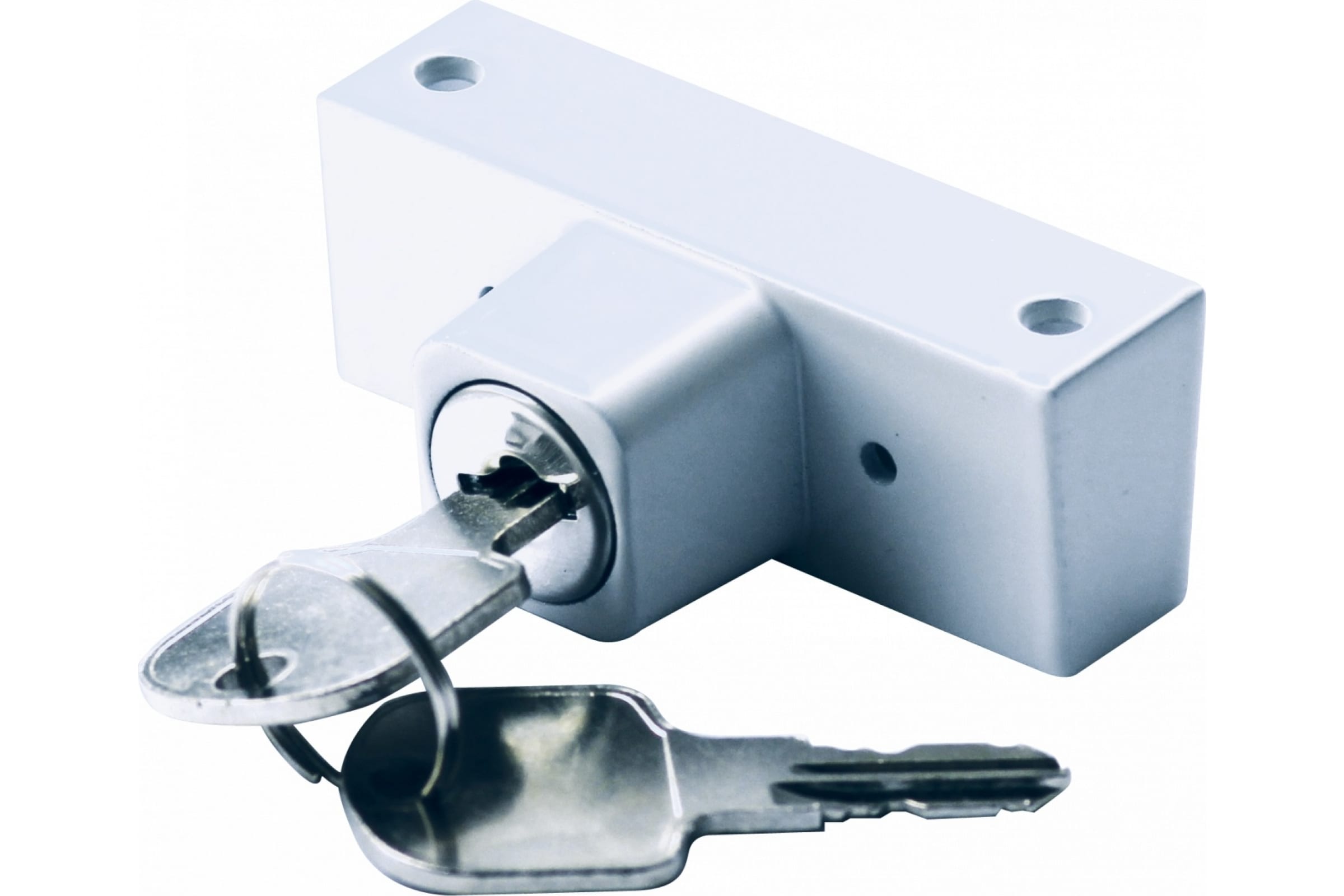 DORF Блокирующий замок для пвх окон, с ключом 2ключа, белый. WBL-01_White