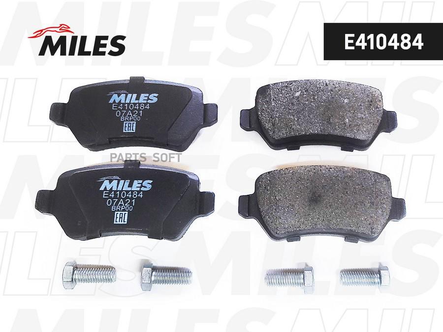 

MILES E410484 Колодки тормозные OPEL ZAFIRA 05- задние LowMetallic
