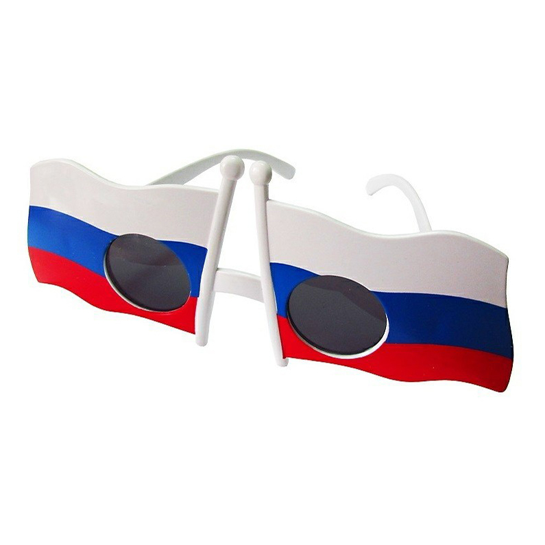 

Очки болельщика России 19 x 8 x 3 см, Разноцветный, Россия