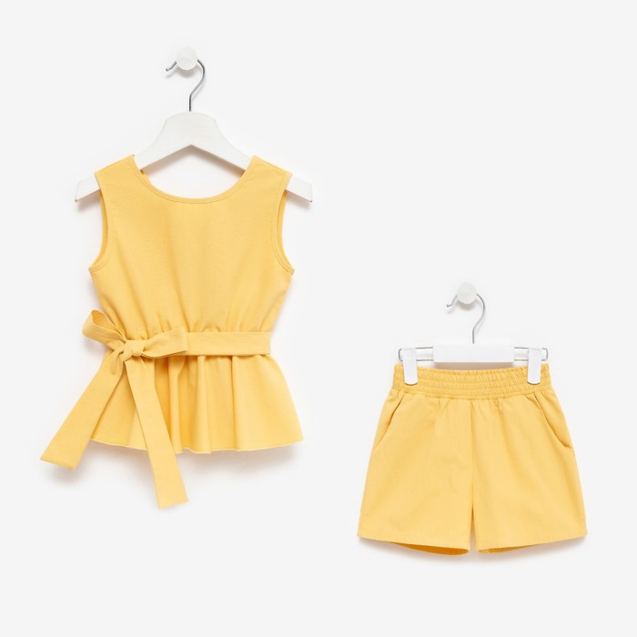 

Костюм детский KAFTAN П00000560, жёлтый, 134, Summer cotton KAFTAN KIDS